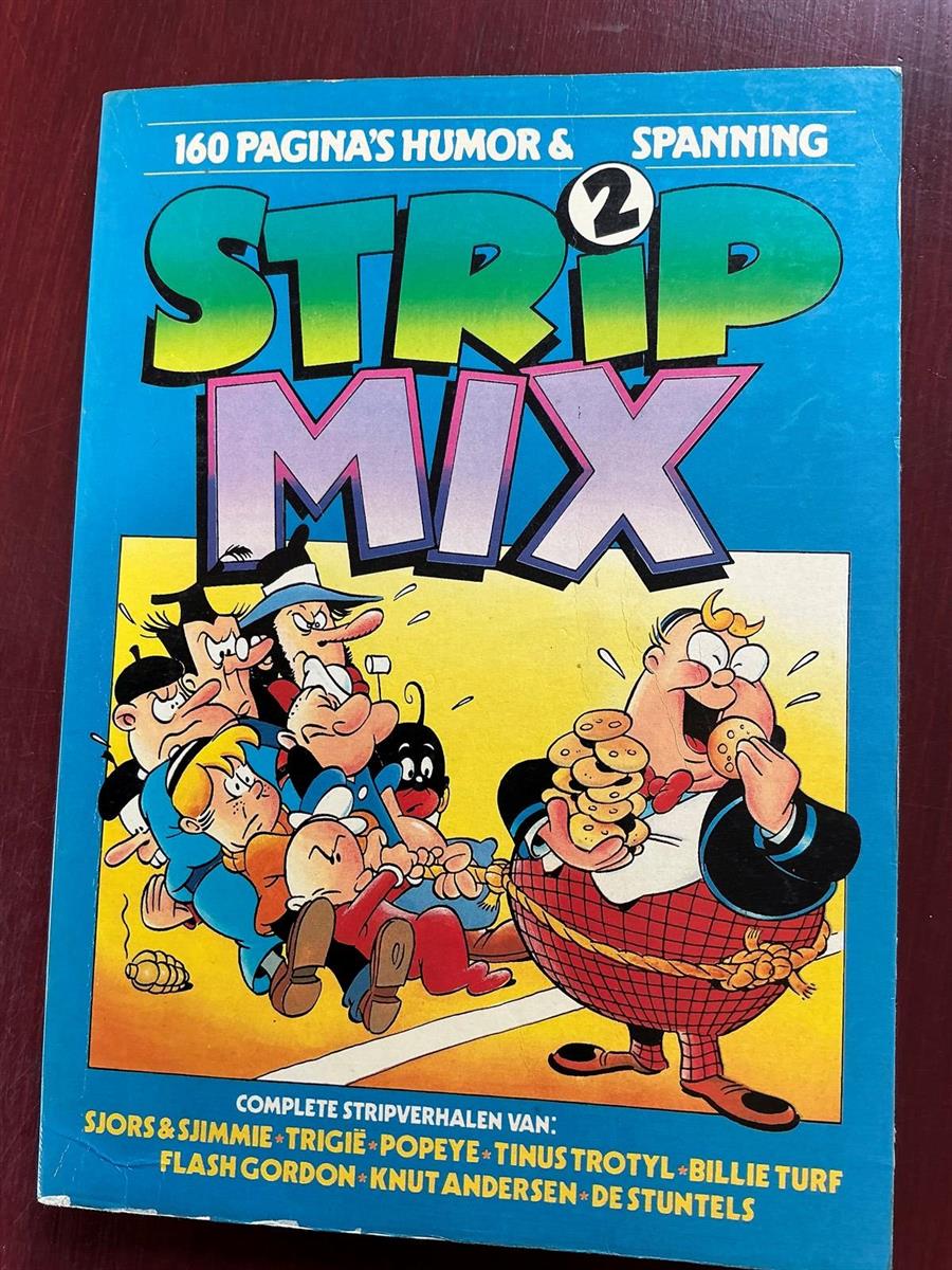 Stripmix - deel 2 - Semic Press - ongekleurd - 1971