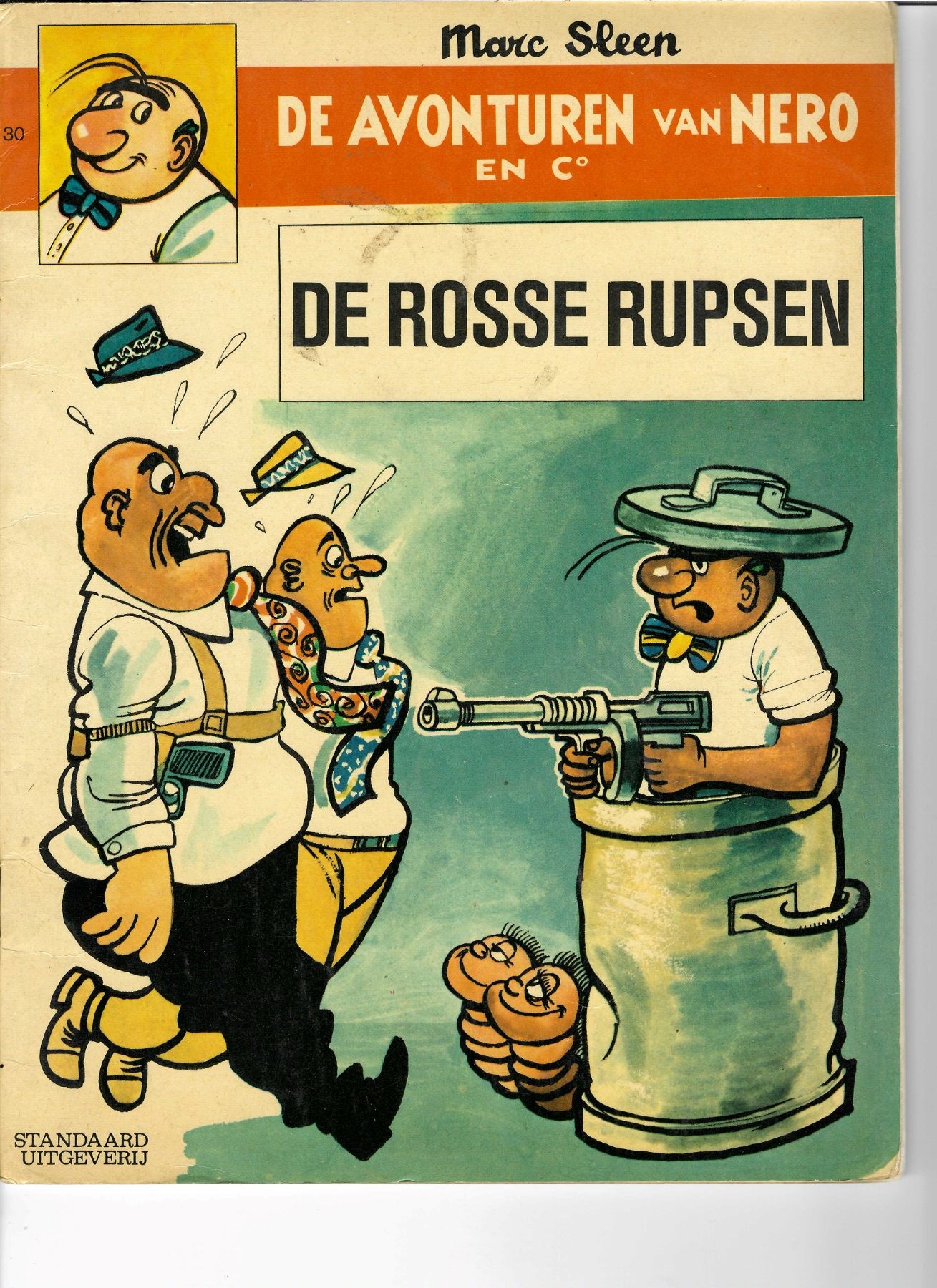 Nero - 30 - De rosse rupsen - Softcover