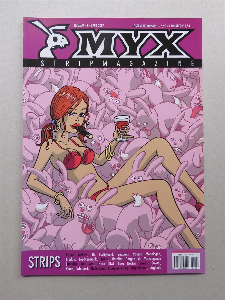 Myx Stripmagazine 43 - april 2007 - Maandblad - Kim Duchateau