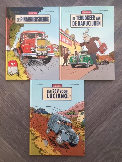 Een avontuur van Jacques Gipar Complete serie hc 3x