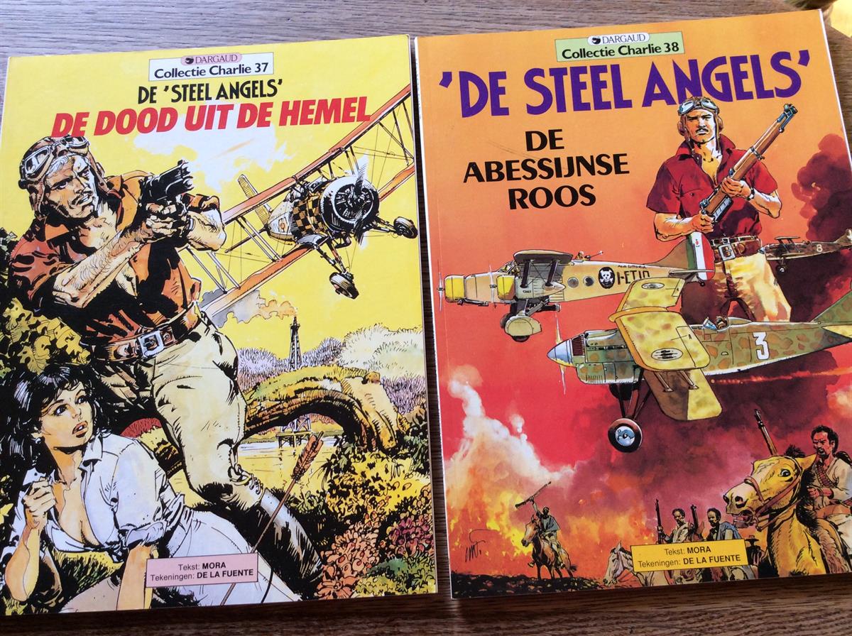 De Steel Angels Nrs 2 en 3 eerste druk 1989/1990