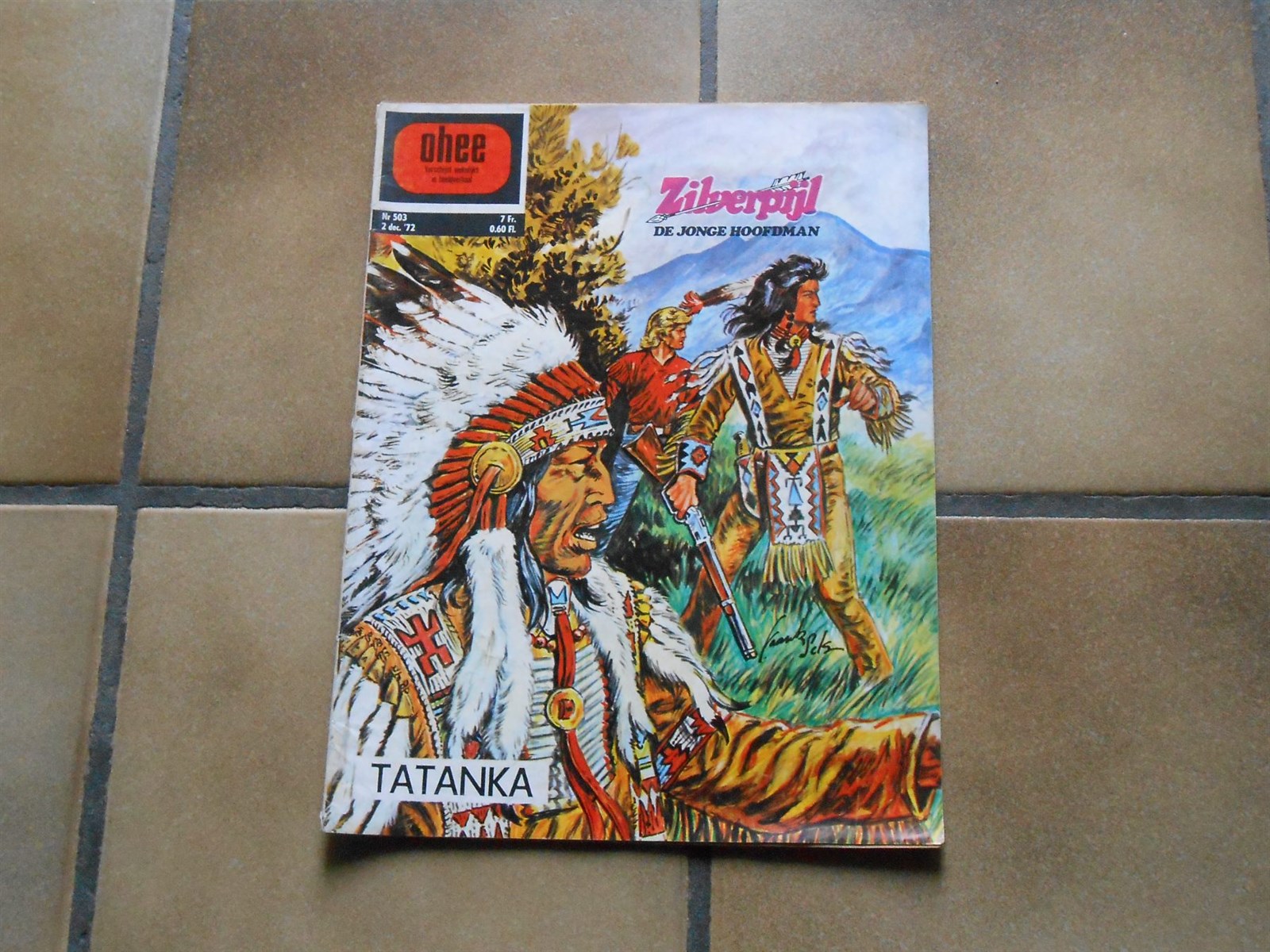 ohee 503: zilverpijl tatanka - sc - 1972