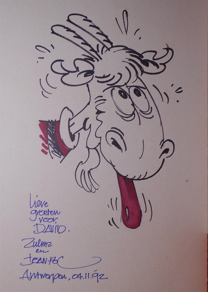 Kramikske nr. 3 - album met dédicace / fantekening, door Jean-Pol - SC - Het Volk (1986)