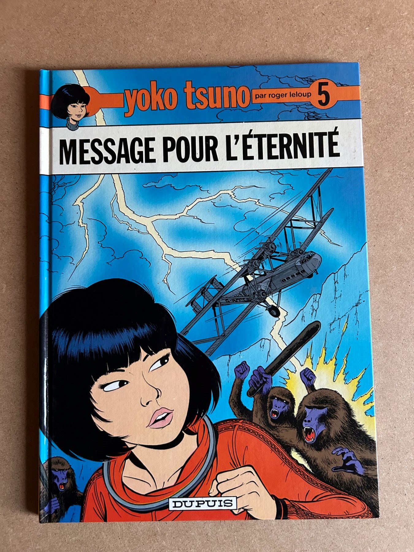 Yoko Tsuno, nummer 5, Message pour l'eternite, 1991