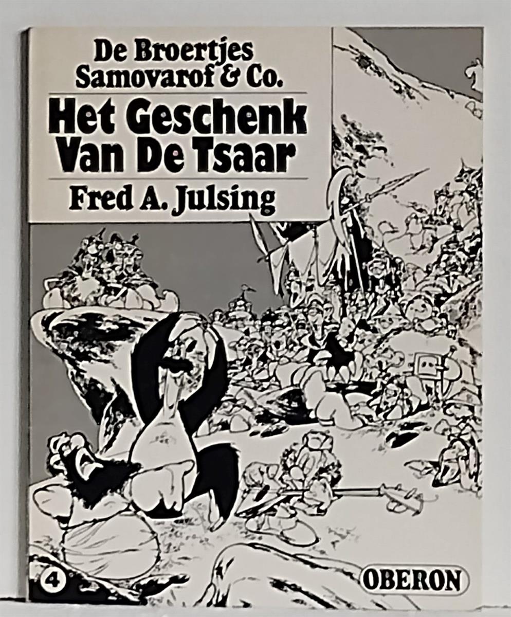 Oberon zwart wit reeks - Nr 4 - Broertjes Samovar - Het geschenk van de tsaar - Oberon - 1976