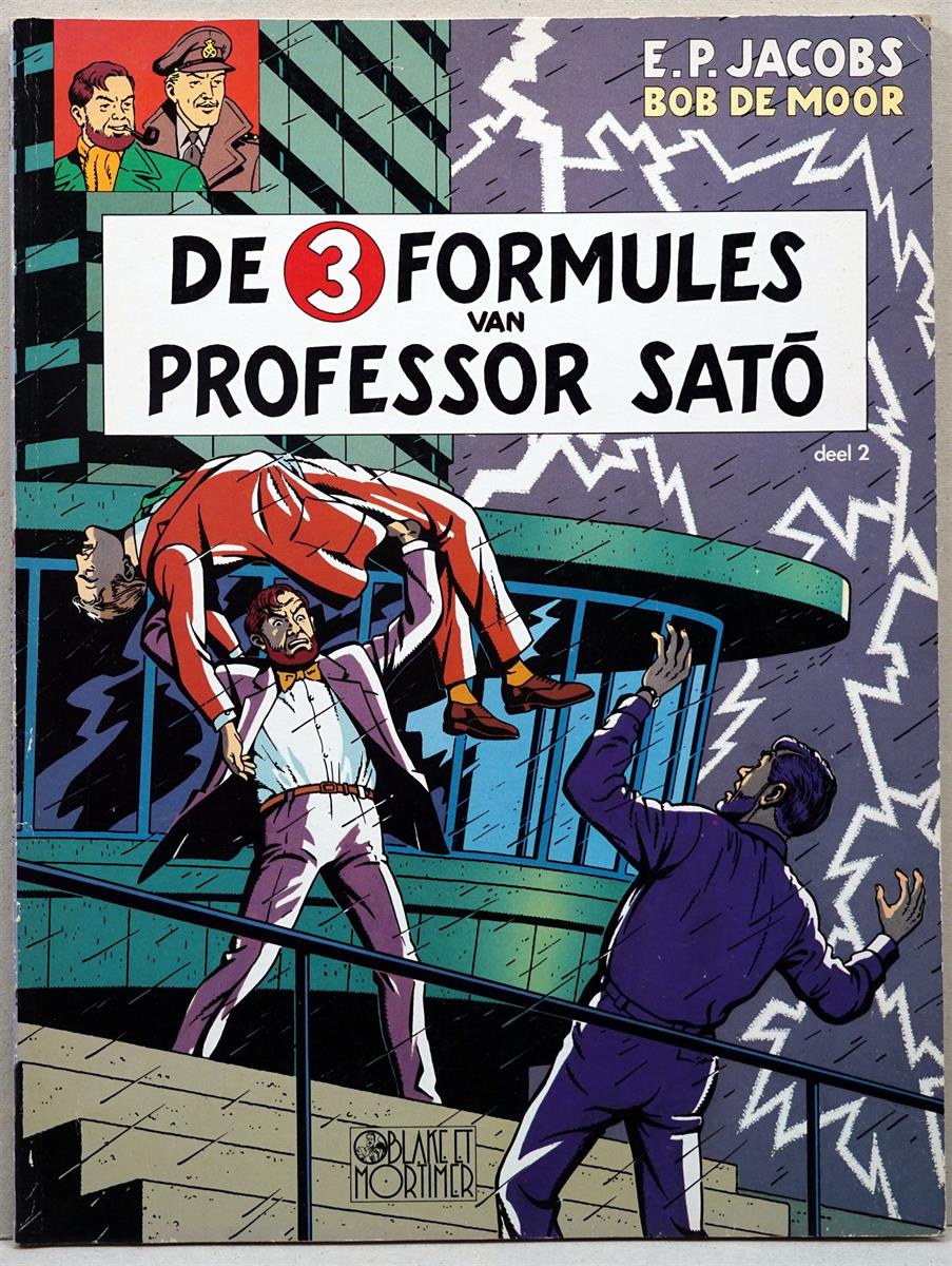 Blake en Mortimer 12. De 3 formules van prof. Sato 2 -sc- 1e druk, 1990