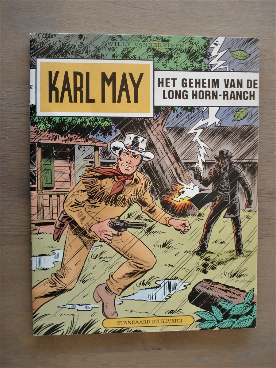 Karl May - 82 - Het geheim van Long Horn-ranch - Willy Vandersteen - Standaard Uitgeverij  - 1ste druk - 1984 - SC