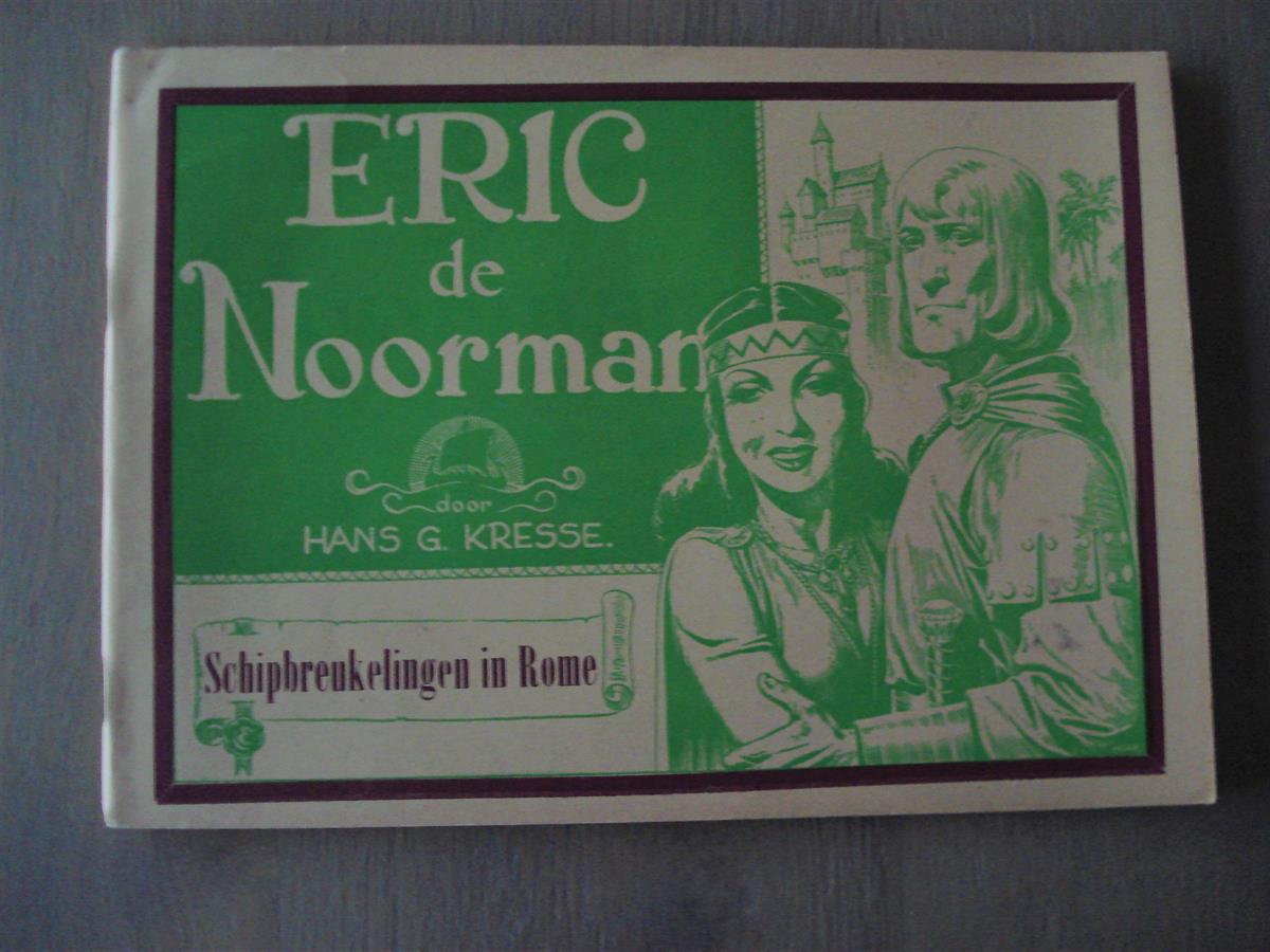 Eric de Noorman * 9 * Schipbreukelingen in Rome * SC * 1ste druk * 1950 * Hoste nv