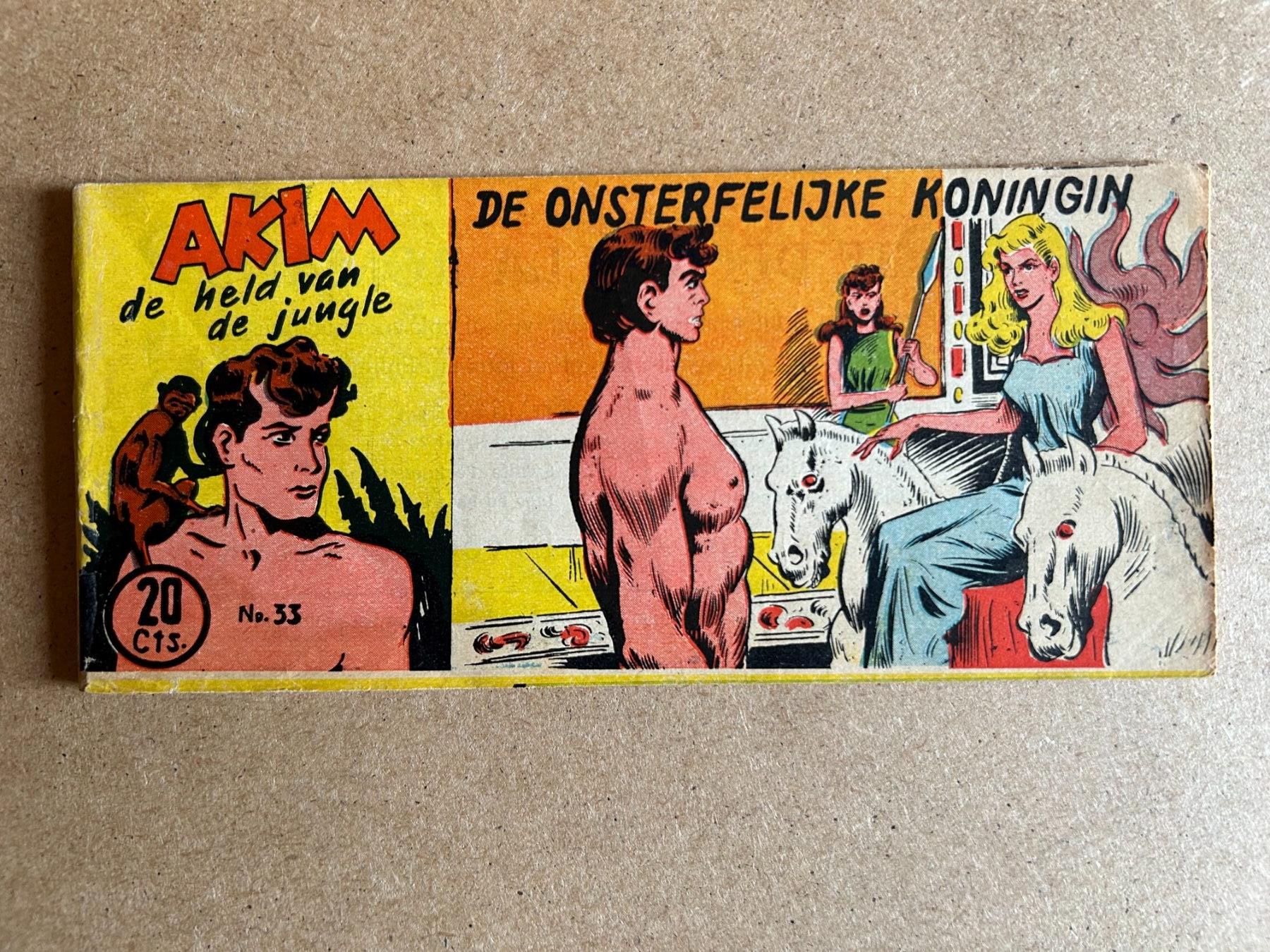 Akim, nummer 33, De onsterfelijke koningin, 1954