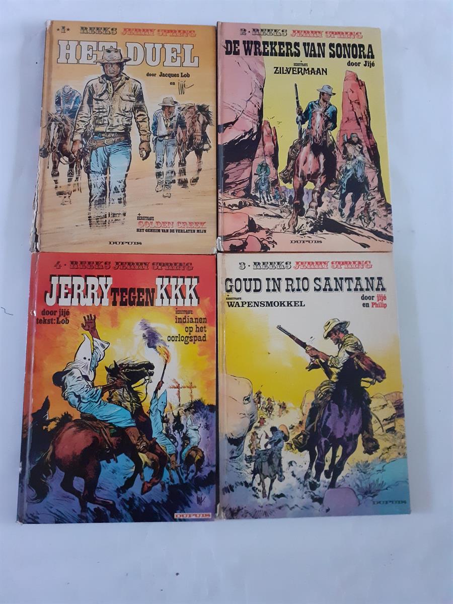 Jerry Spring - Groot formaat - zwart wit compleet- hc