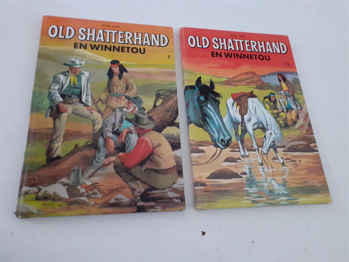 Old Shatterhand en Winnetou deel 1 en 2 - HC