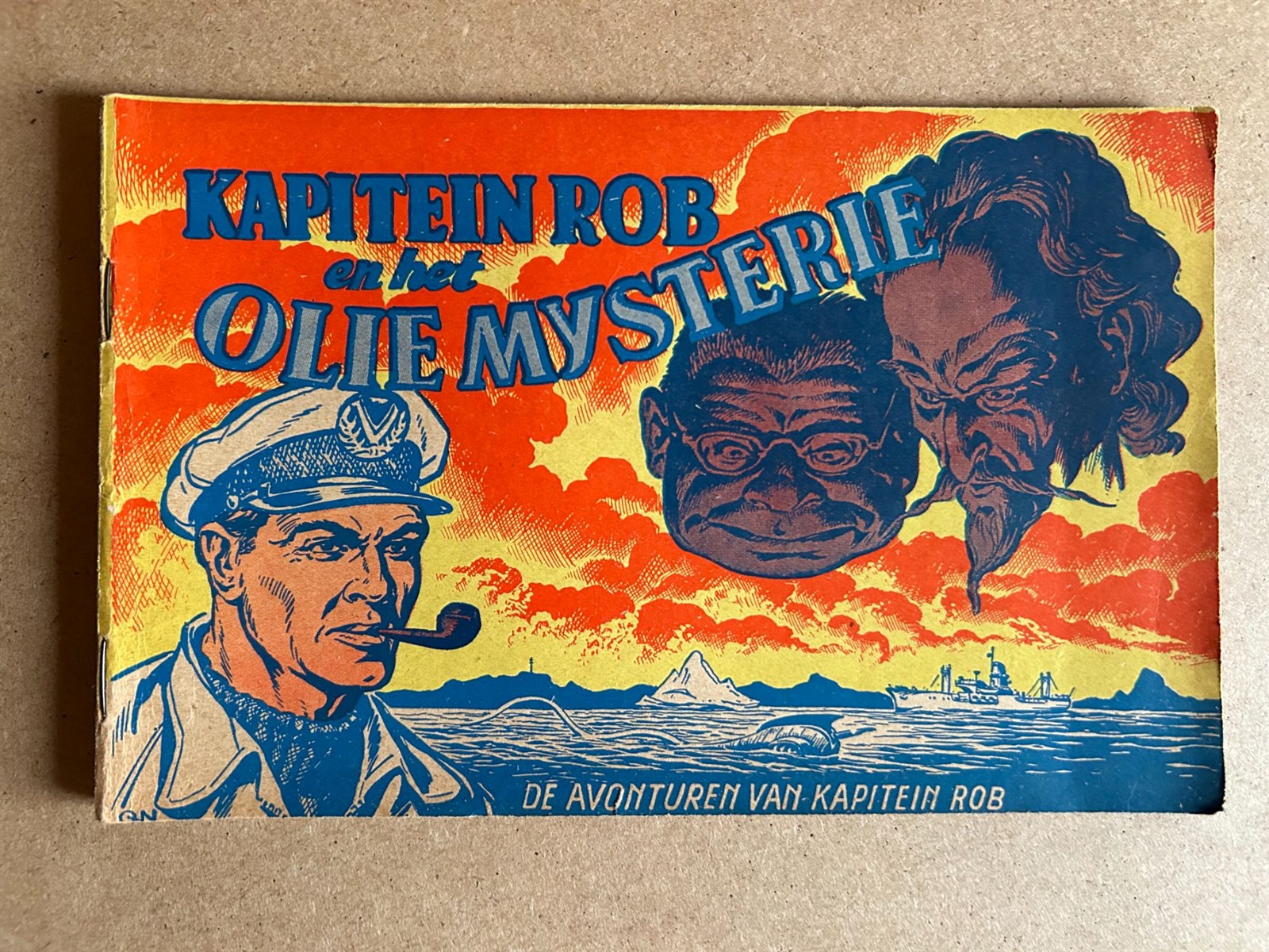 Kapitein Rob, nummer 25, Het olie mysterie, 1952