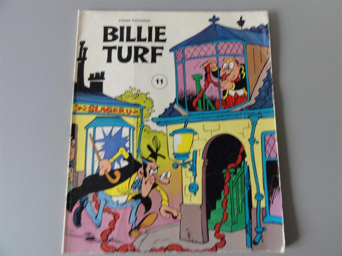 Frank Richards - Billie Turf 11 - sc - Eerste druk - 1974