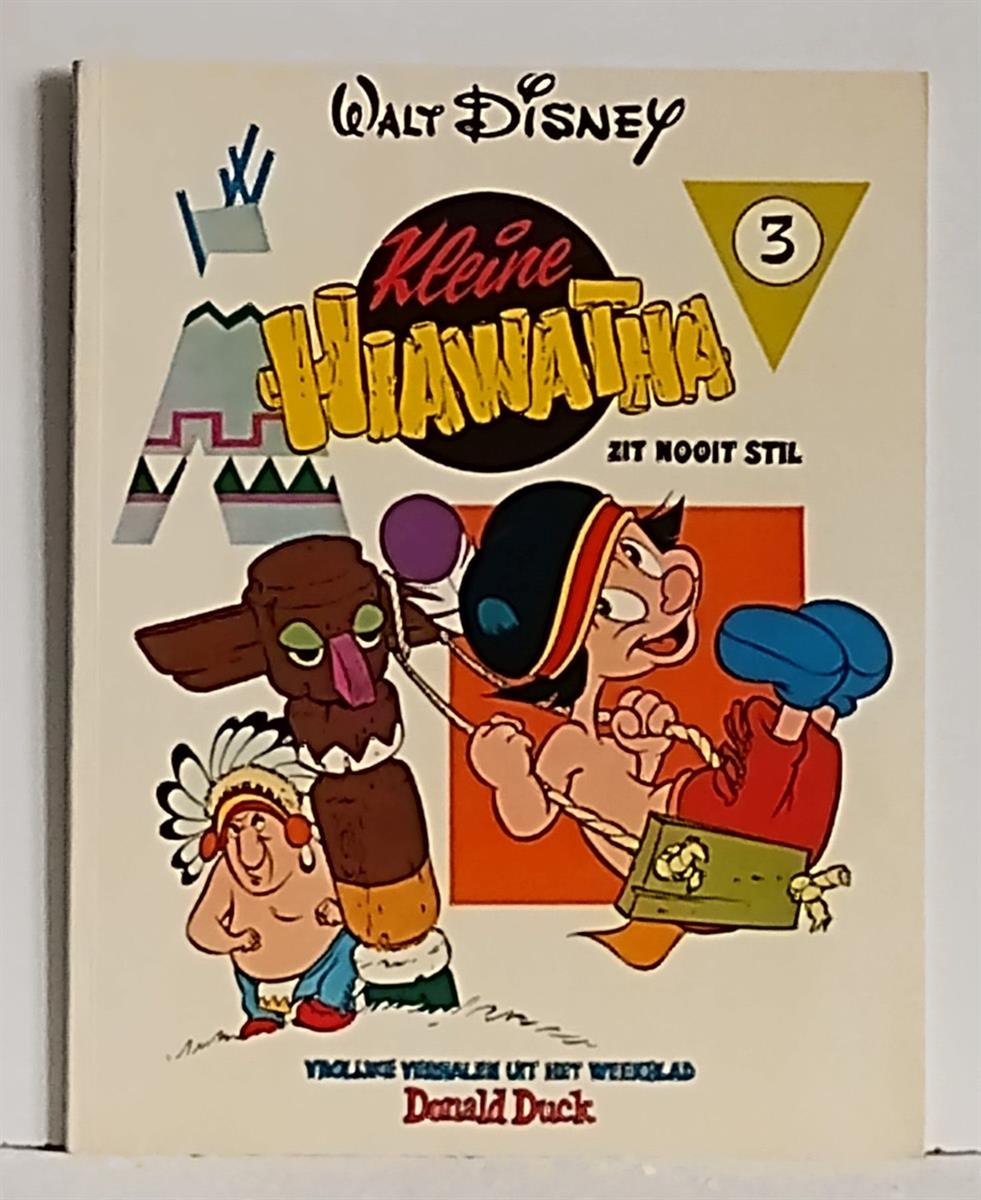 Kleine Hiawatha - Nr 3 - Kleine Hiawatha zit nooit stil - 1979 - Oberon