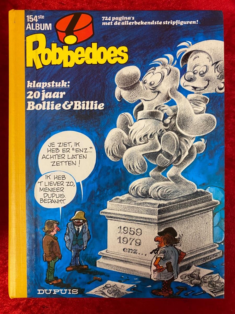 Robbedoes bundeling - deel 154 - Robbedoes verzamelde nummers - Dupuis uitgave - hc - 1980