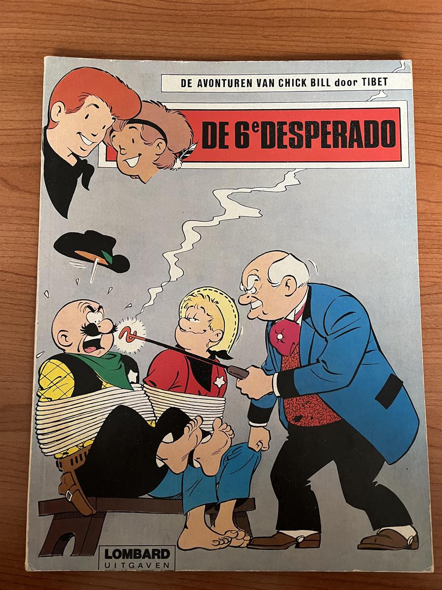 Chick Bill nr 42 - De 6e Desperado - 1ste druk 1979 - SC