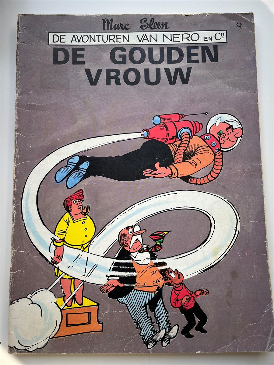 Nero nr 44 - De gouden vrouw - Herdruk - SC