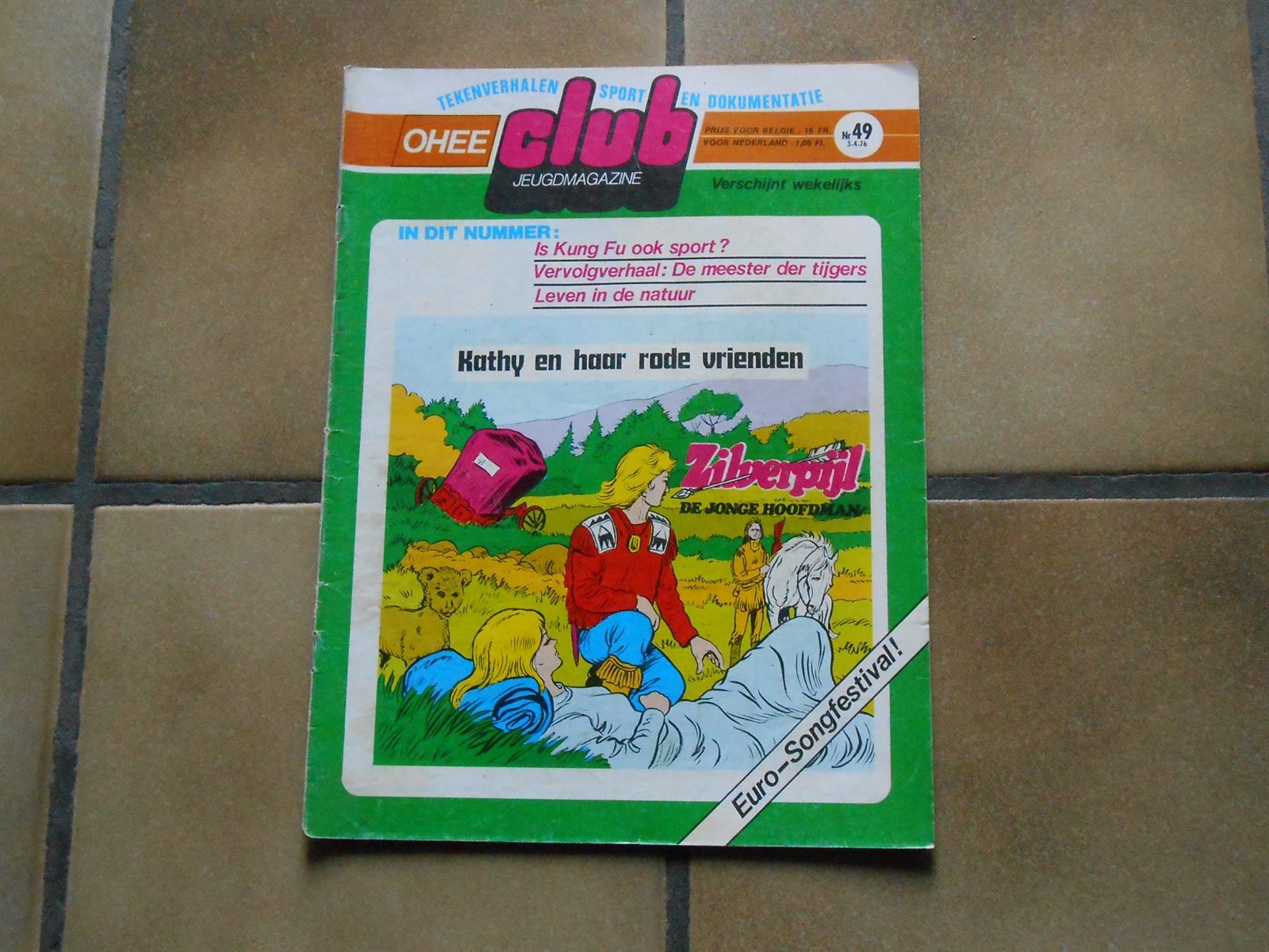 ohee club 49: zilverpijl kathie en haar rode vrienden - sc - 1976