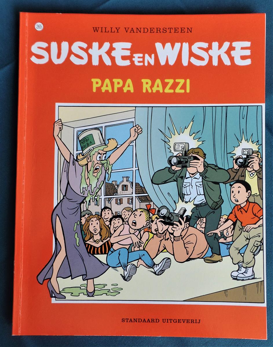 Suske en Wiske 265 - Papa Razzi - 4-kleur - 1e druk