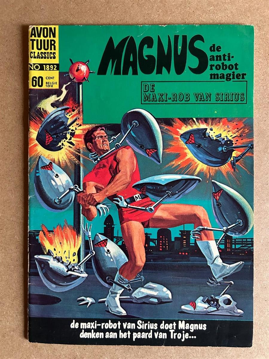Avontuur Classics, nummer 1892, Magnus, 1968