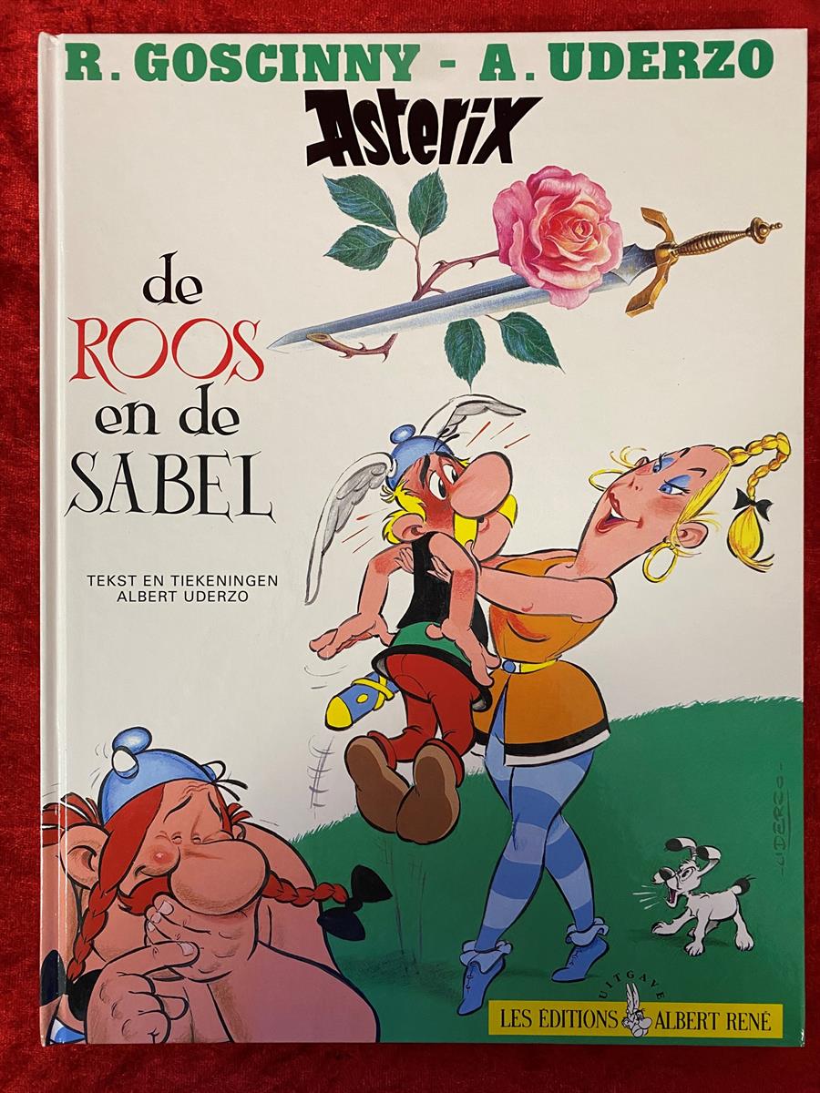 Asterix - deel 29 - De roos en de sabel - Albert René uitgave - hc - 1999