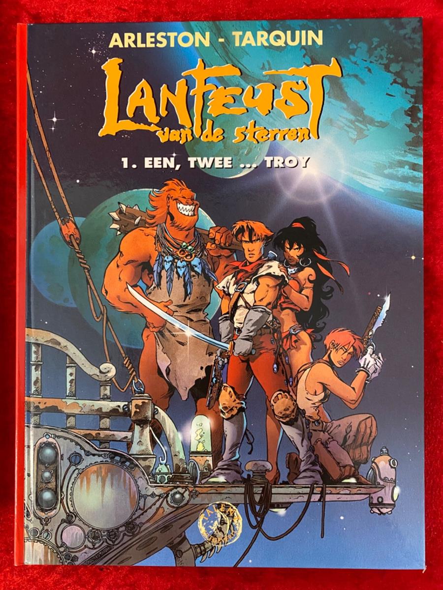 Collectie 500 - deel 154 - Lanfeust van de sterren - deel 1 - Een, twee... Troy - Talent uitgave - hc - 2002