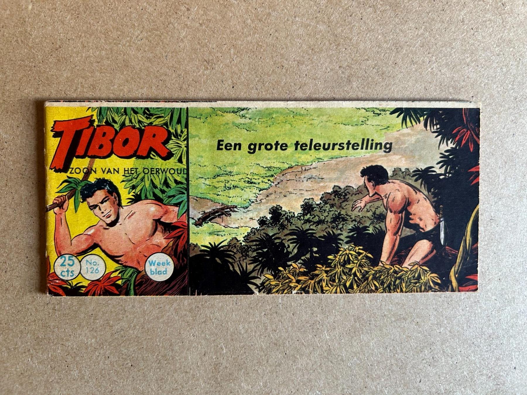 Tibor, nummer 126, Een grote teleurstelling, 1961
