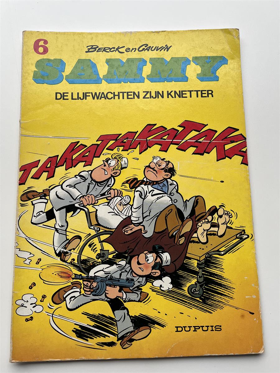 Sammy nr 6 - De lijfwachten zijn knetter - 1ste druk 1975 - SC
