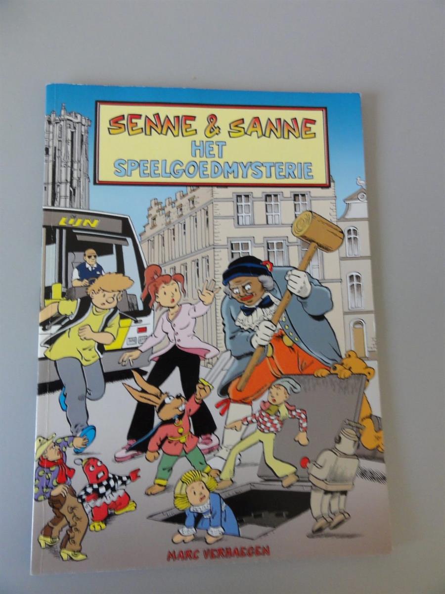 Marc Verhaegen - Senne en Sanne - Het speelgoedmuseum - sc - Eerste druk - 1986