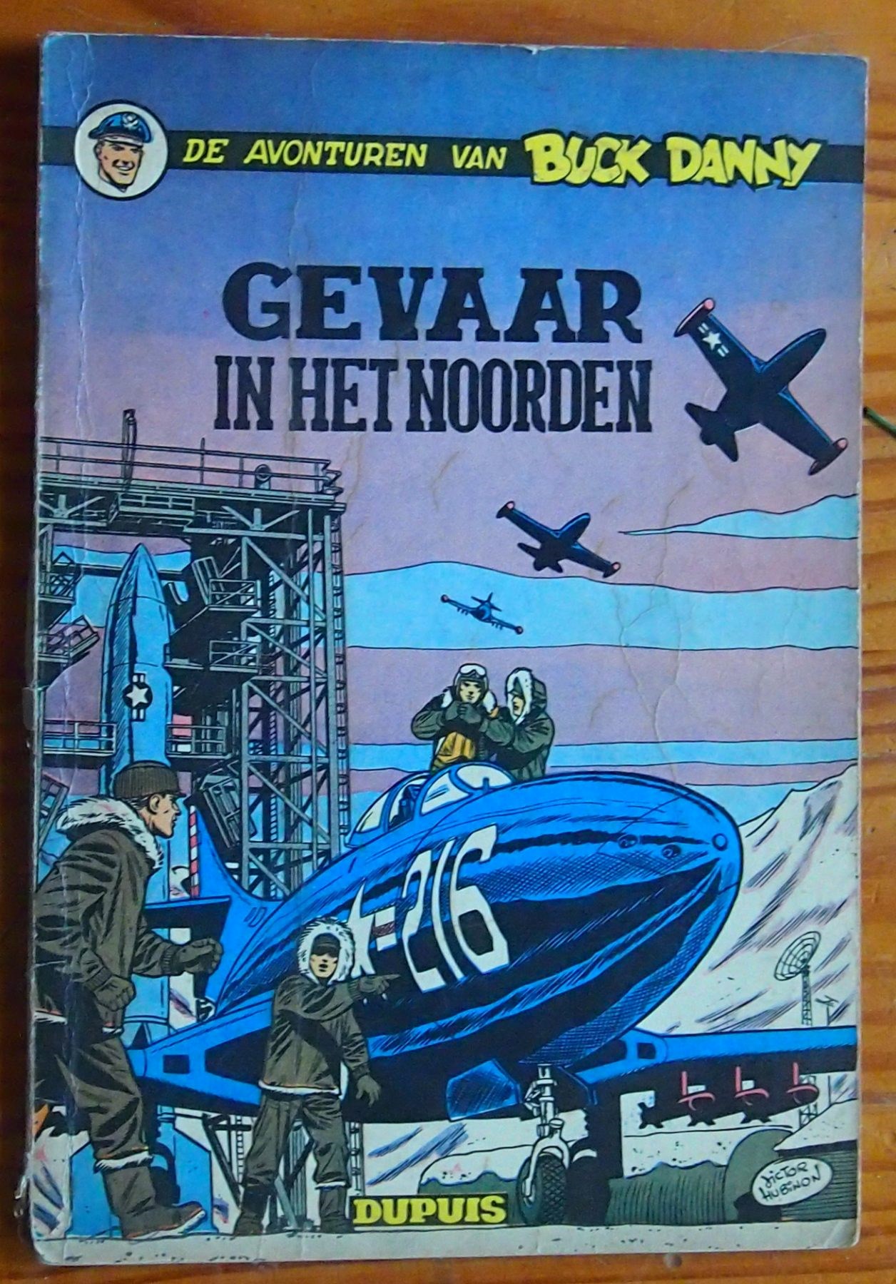 Buck Danny - 16 - Gevaar in het noorden - SC - 1e druk - 1957