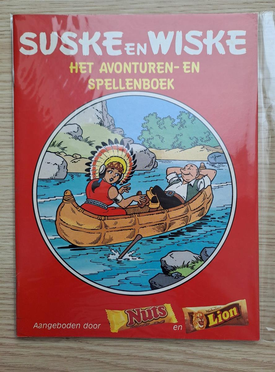 Suske en Wiske - het avonturen en spellenboek - 1987 - 1e druk - Standaard
