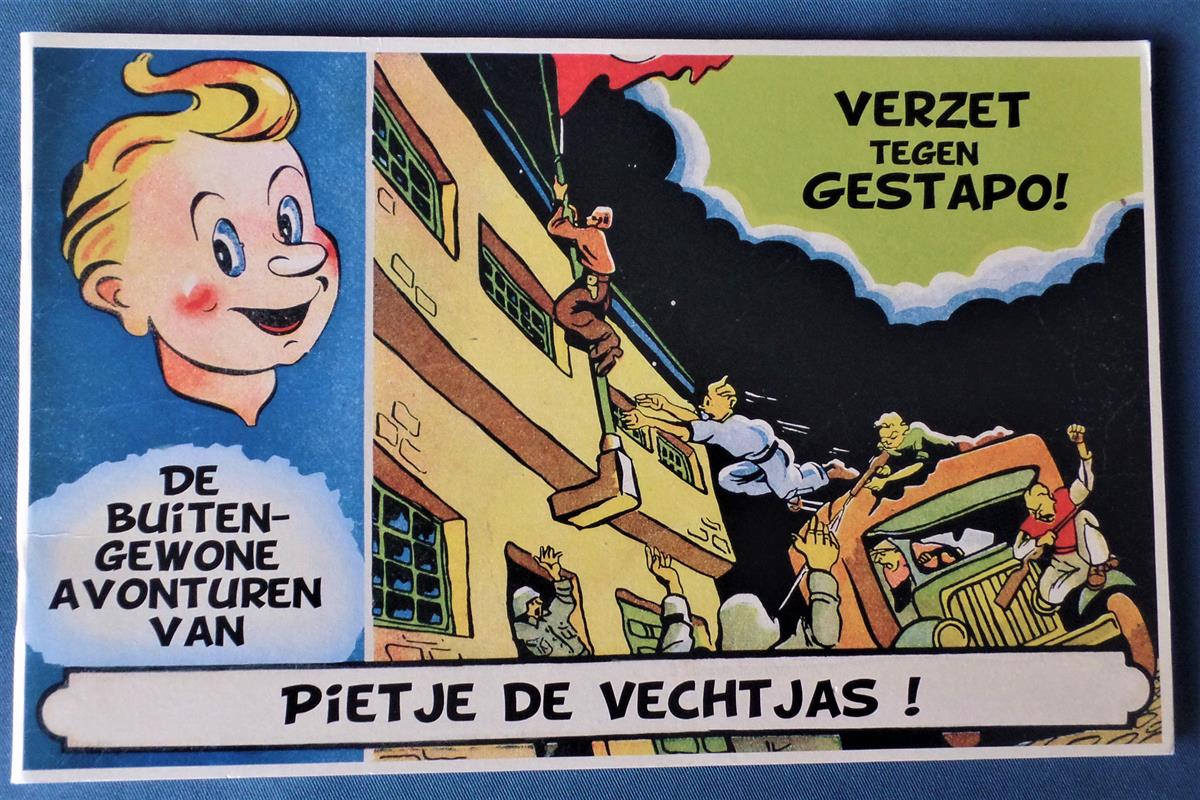 Pietje de vechtjas - Verzet tegen Gestapo ! (1e druk 2012). Softcover.