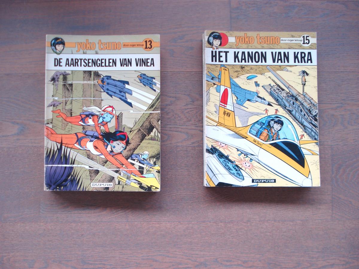 Yoko Tsuno - nrs 2-23 (- nr 7) - Diverse titels - 21 albums - 1978-2001 - Roger Leloup - Dupuis