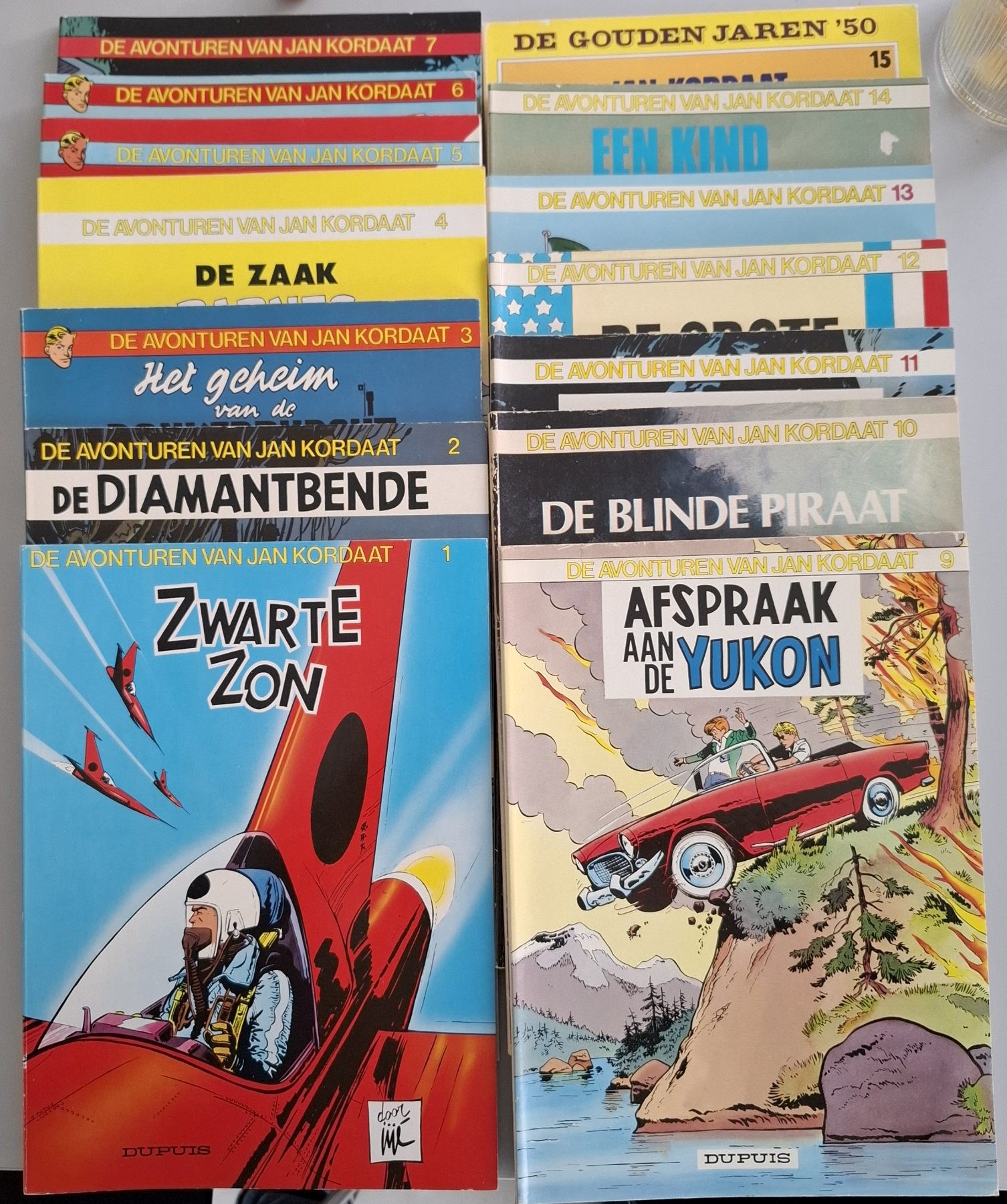 Jan Kordaat - complete serie - 15 delen - SC - 1980-1987