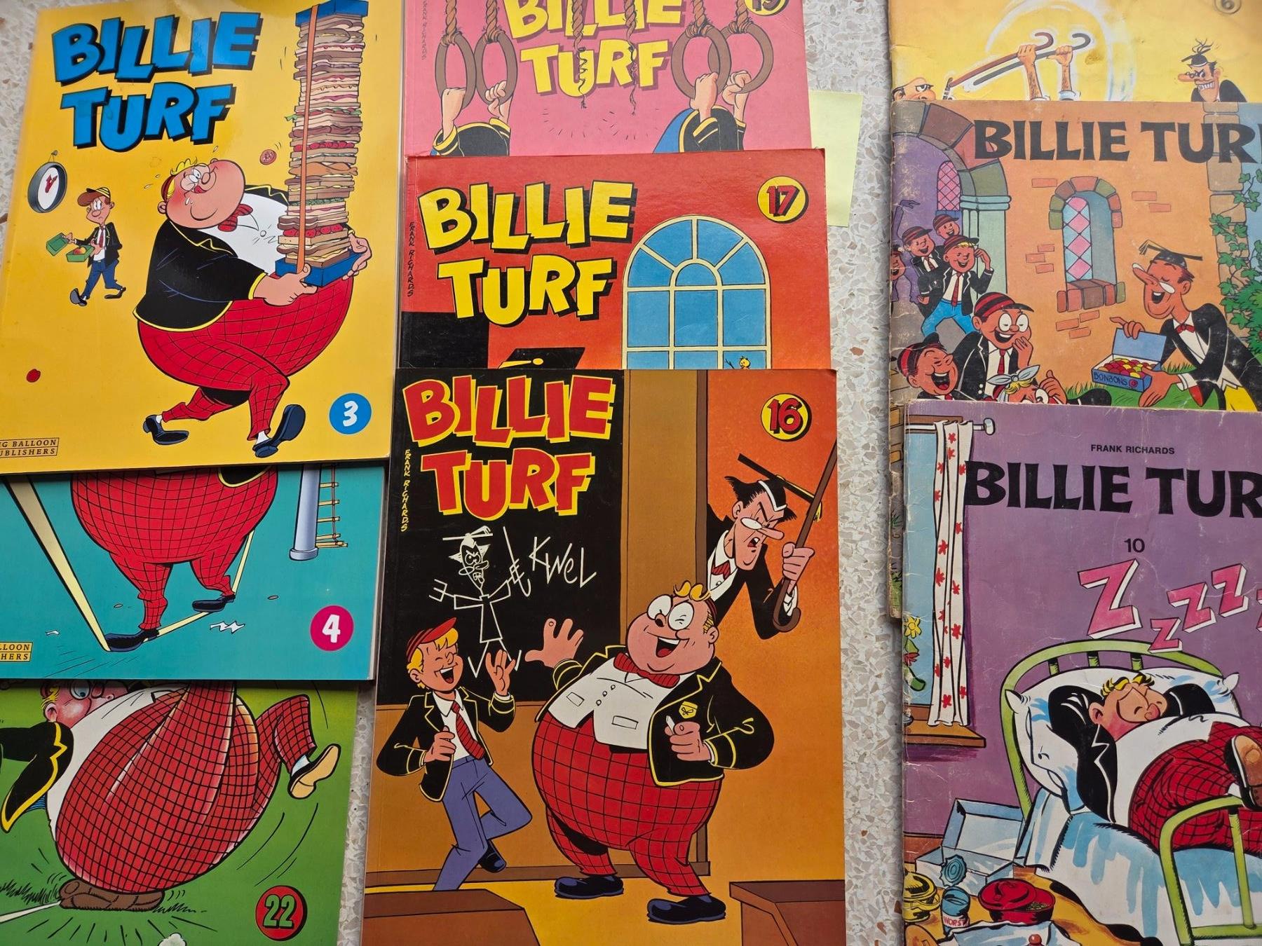 Billy Turf-9x Richards -Big Balloon/Spaarnestad sc-gemengde drukken