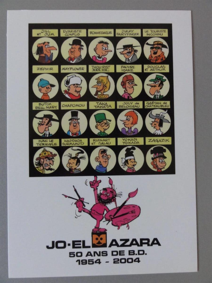 Joel Azara - Briefkaart - sc - Eerste druk - 2004