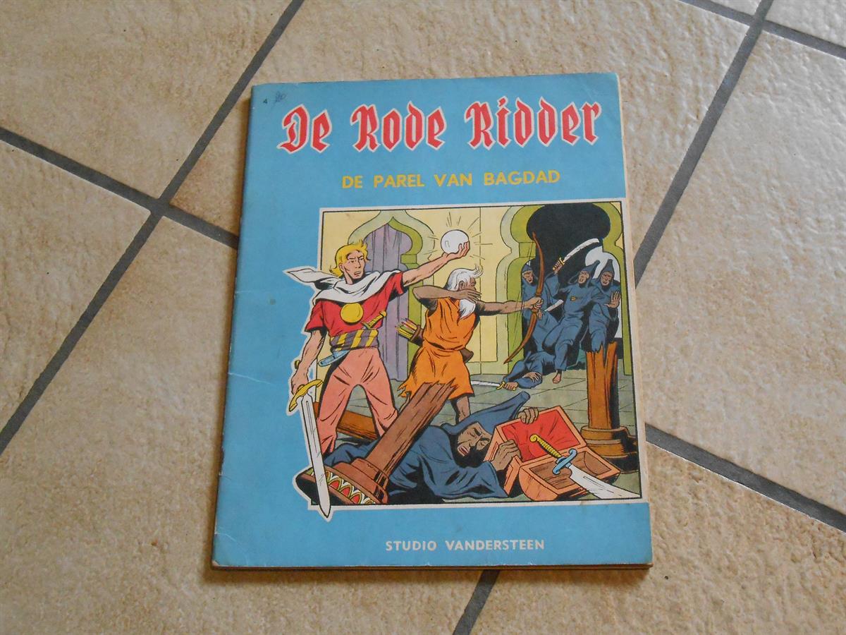de rode ridder 4: de parel van bagdad - 1ste dr - sc - 1960