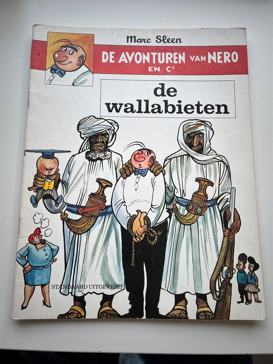 Nero nr 11 - De wallabieten - Herdruk 1976 - SC