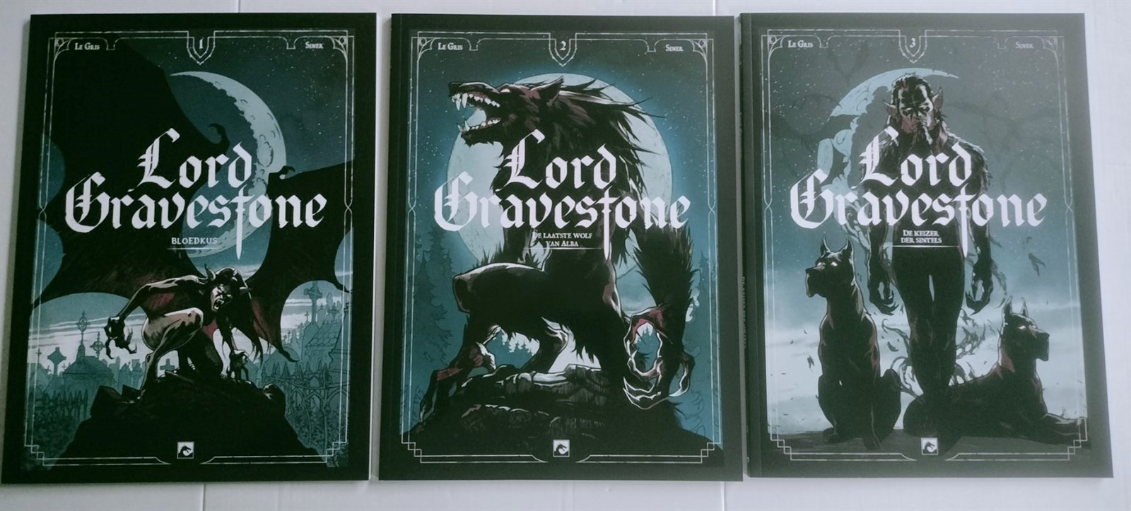 Lord Gravestone, delen 1 t/m 3 - 1e druk SC- 2026