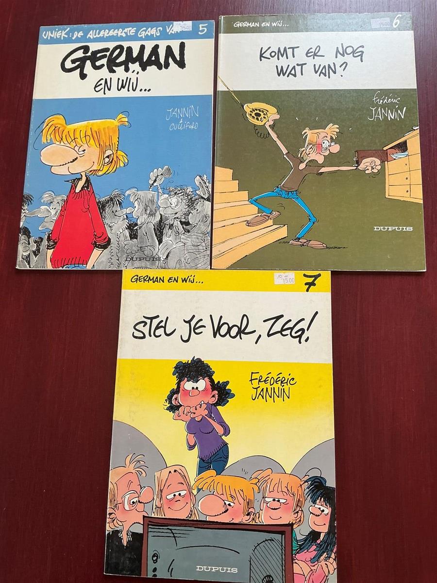 German en wij - delen 5,6,7 - Dupuis - 1984