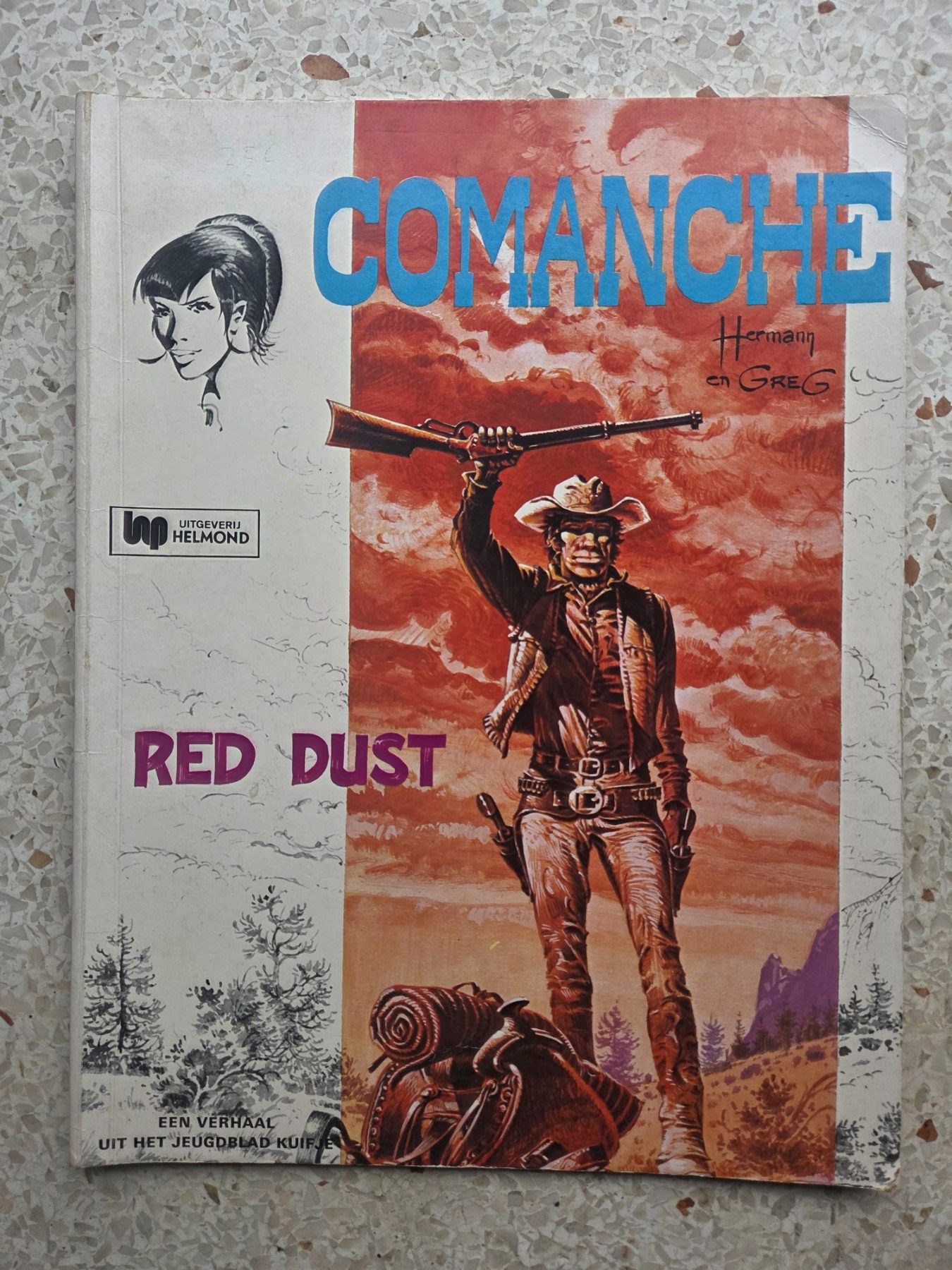 Comanche-Red dust-Hermann/Greg -Helmond-herdruk