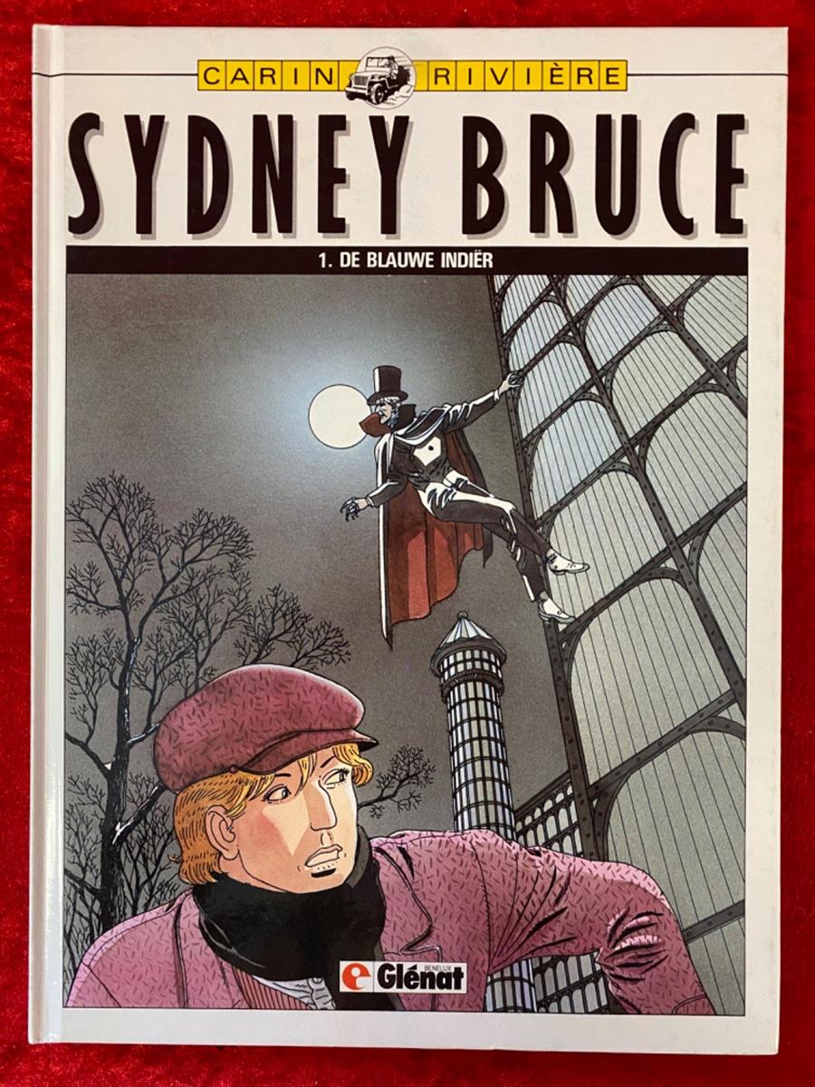 Sydney Bruce - deel 1 - De blauwe indiër - Glénat uitgave - hc - 1987