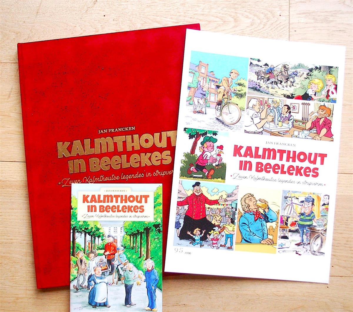 Suske en Wiske- Kalmthout in Beelekes I -2018- Rood Velours -A3 - 2018