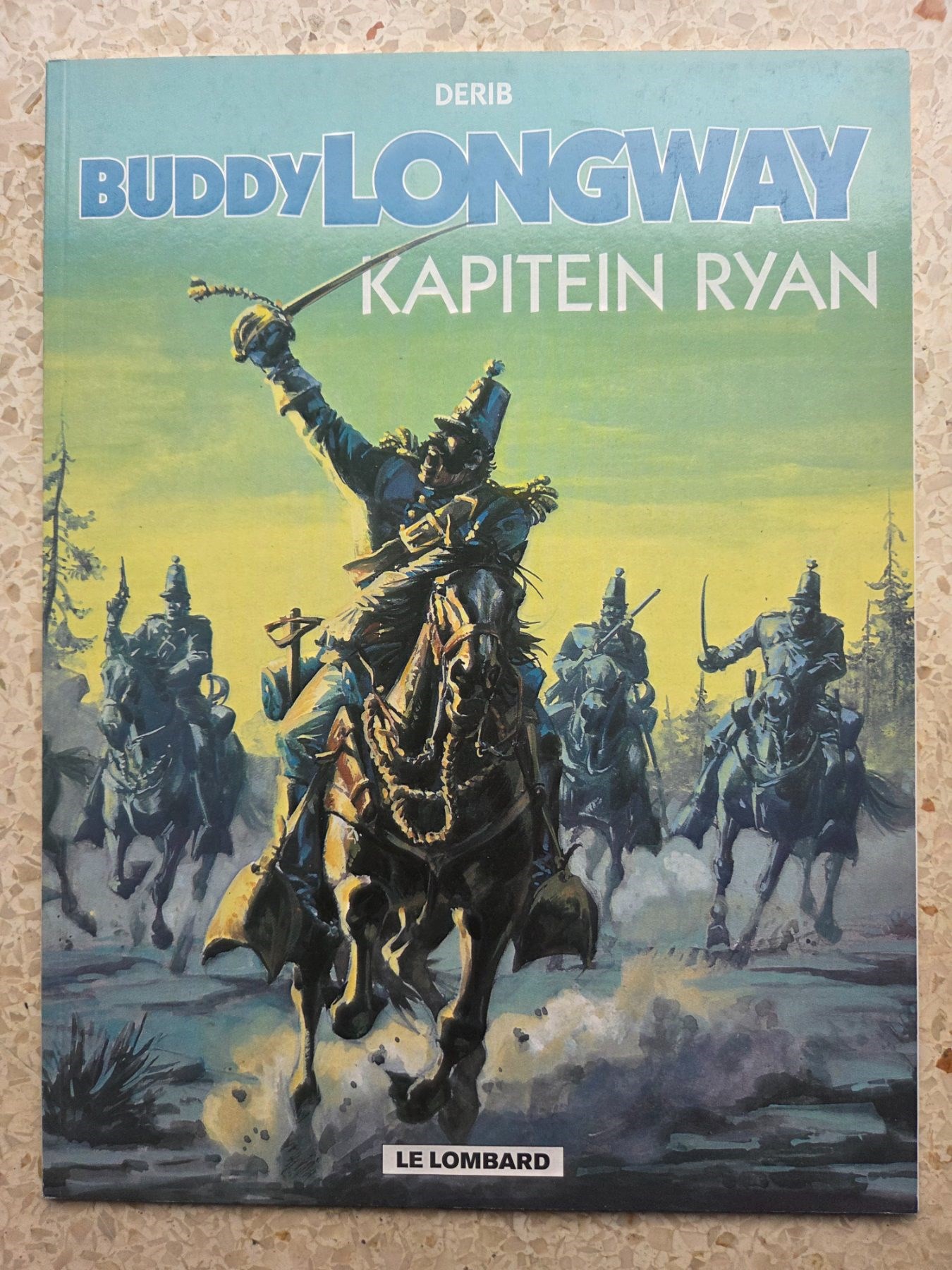 Buddy Longway-Kapitein Ryan Derib/Lombard-herdruk