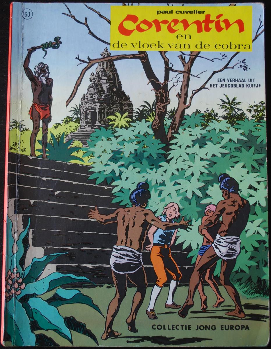 "Corentin en de vloek van de Cobra" - Collectie Jong Europa 60 - eerste druk - 1969