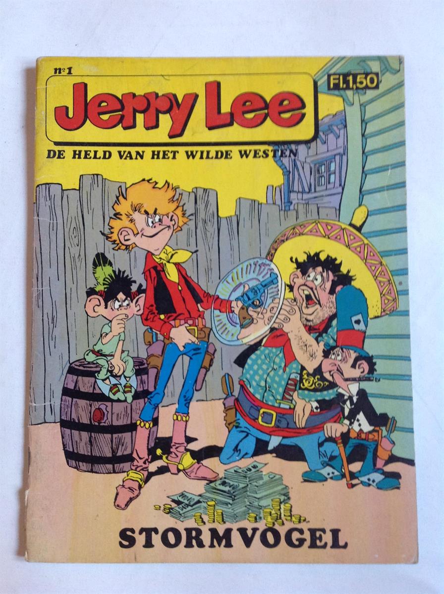 Jerry Lee - De held van het Wilde Westen - sc - 1e druk - 1968