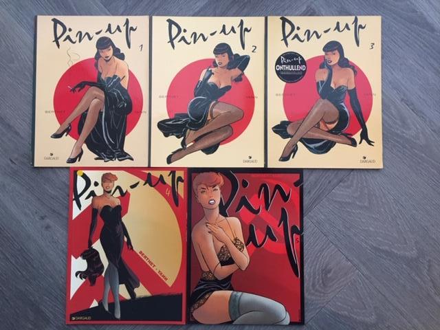 Pin-up serie 5x 1 t/m 5