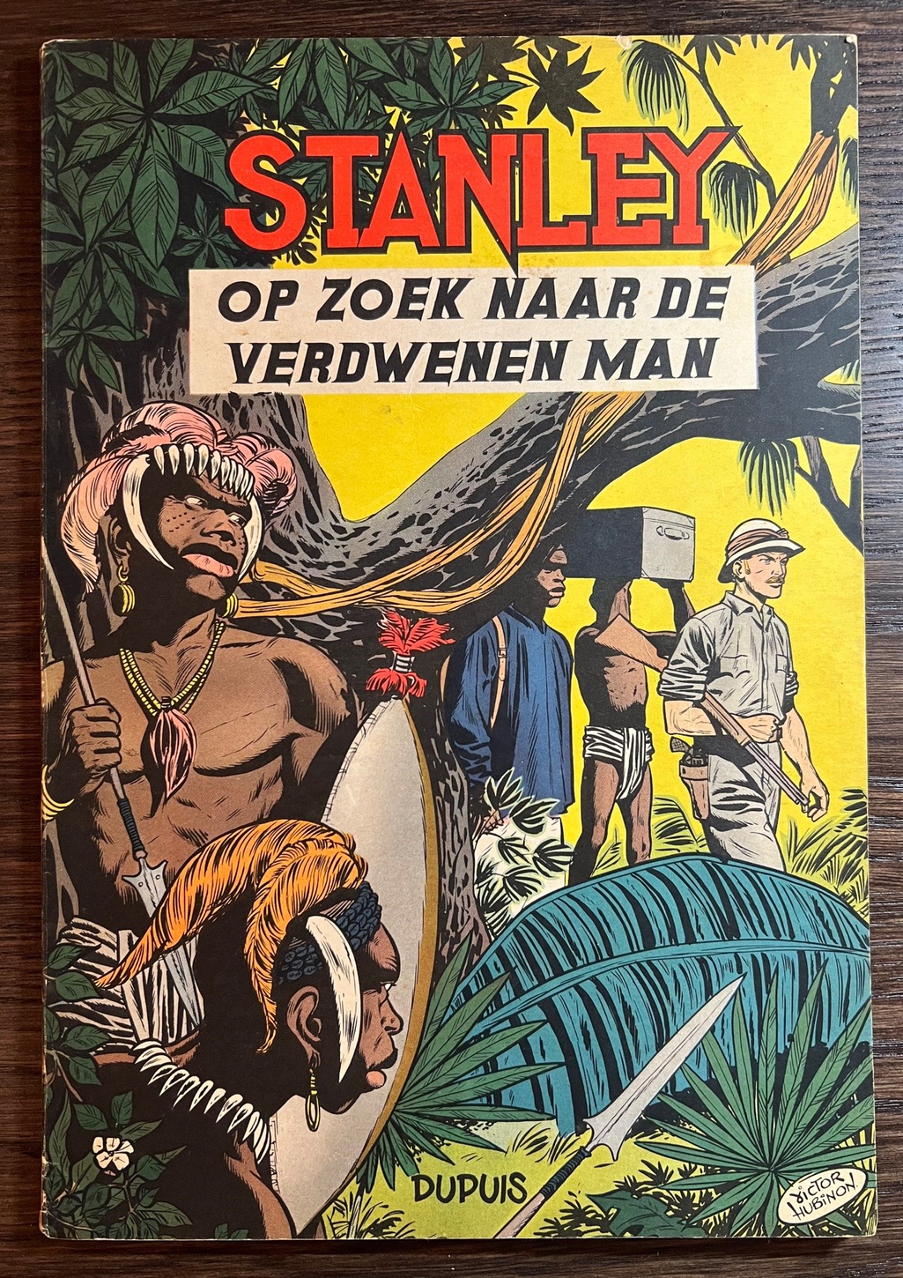 Stanley (Hubinon) - 2 - Op zoek naar de verdwenen man - Softcover - Eerste druk - 1954