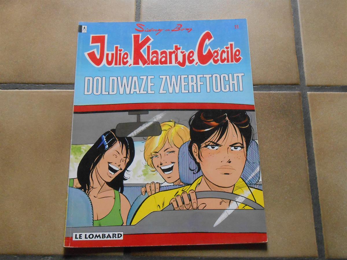 julie, klaartje, cecile 11: doldwaze zwerftocht - 1ste dr - sc - 1994