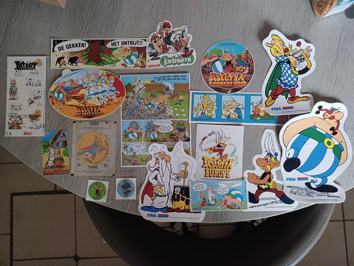 Lot Asterix stickers